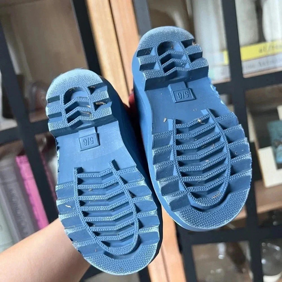 Captain America boots toddler boy combat military costume rain red blue marvel - Picture 3 of 5